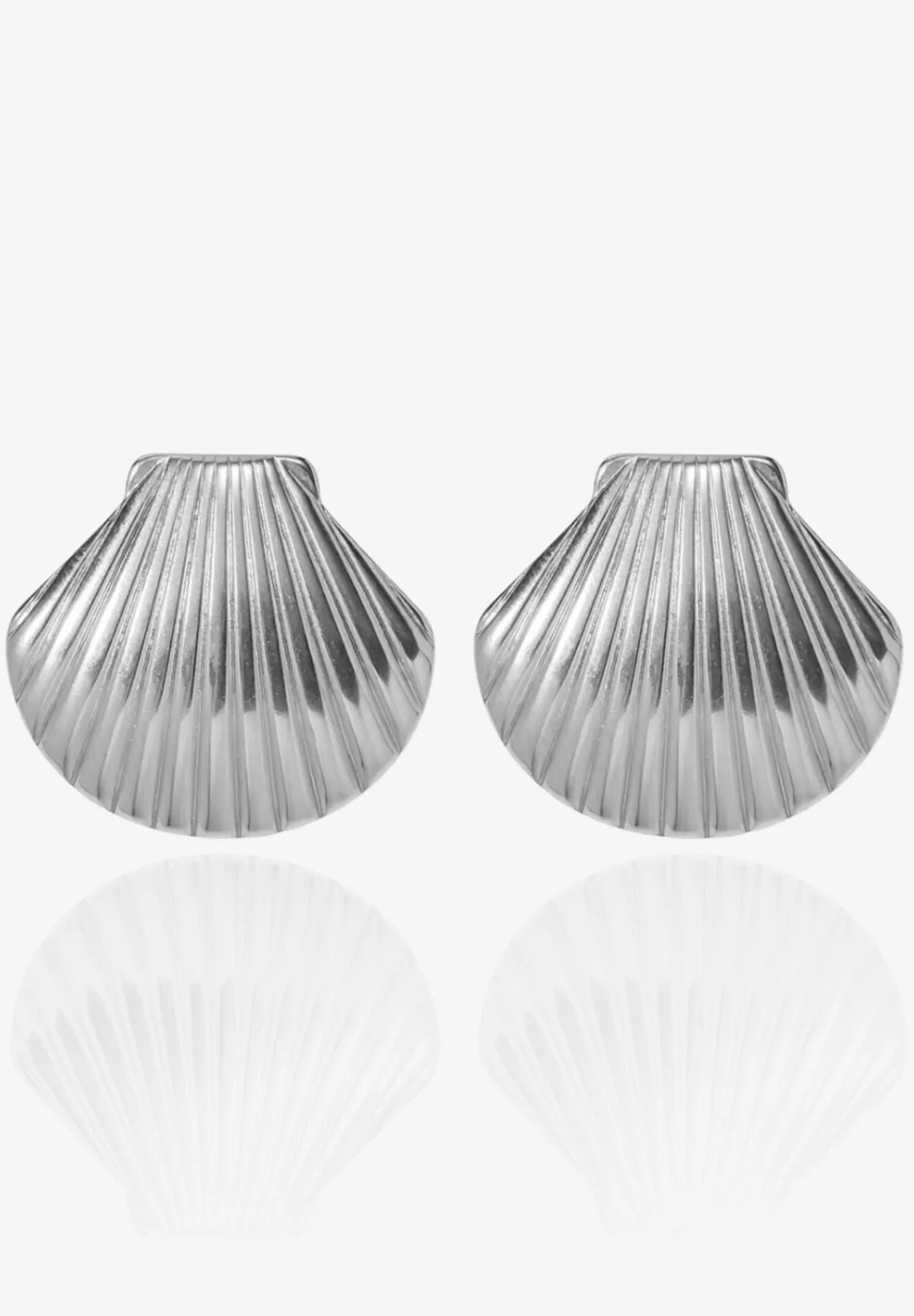 Ariel Seashell Stud Earrings