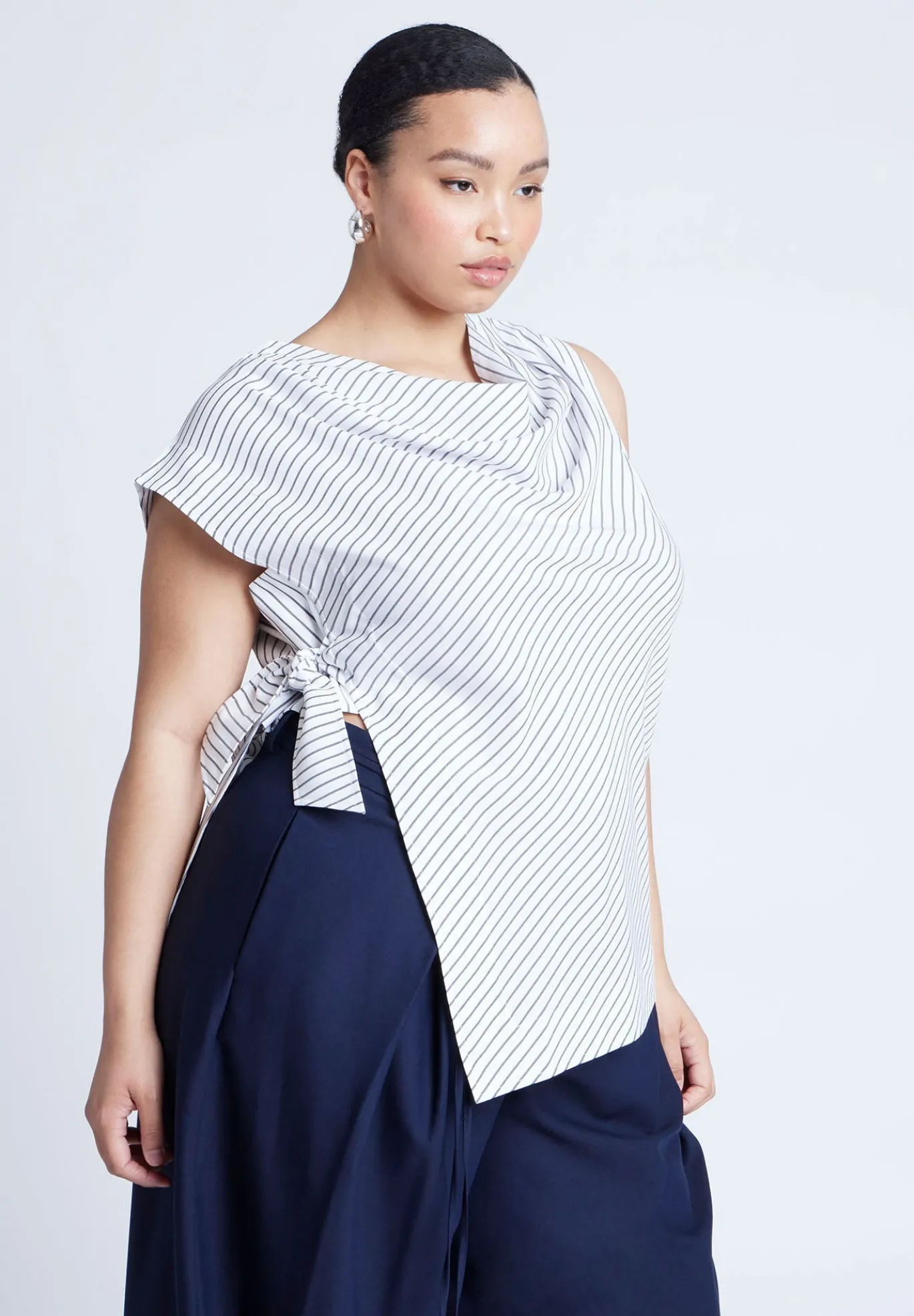 Asym Tie Top