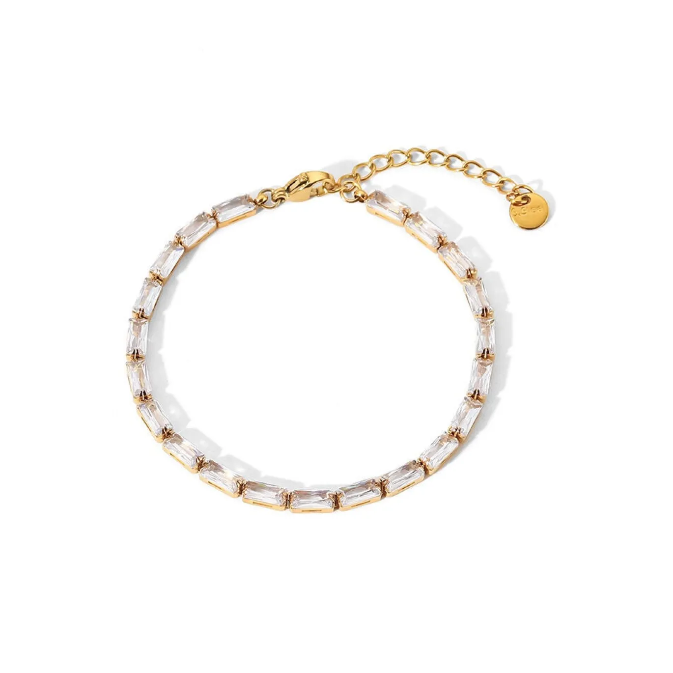 Bianca Bracelet - Clear Crystal