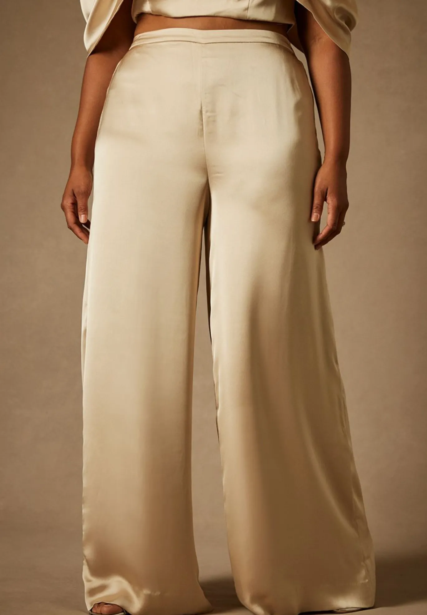 Bridal by ELOQUII Wide Leg Trouser