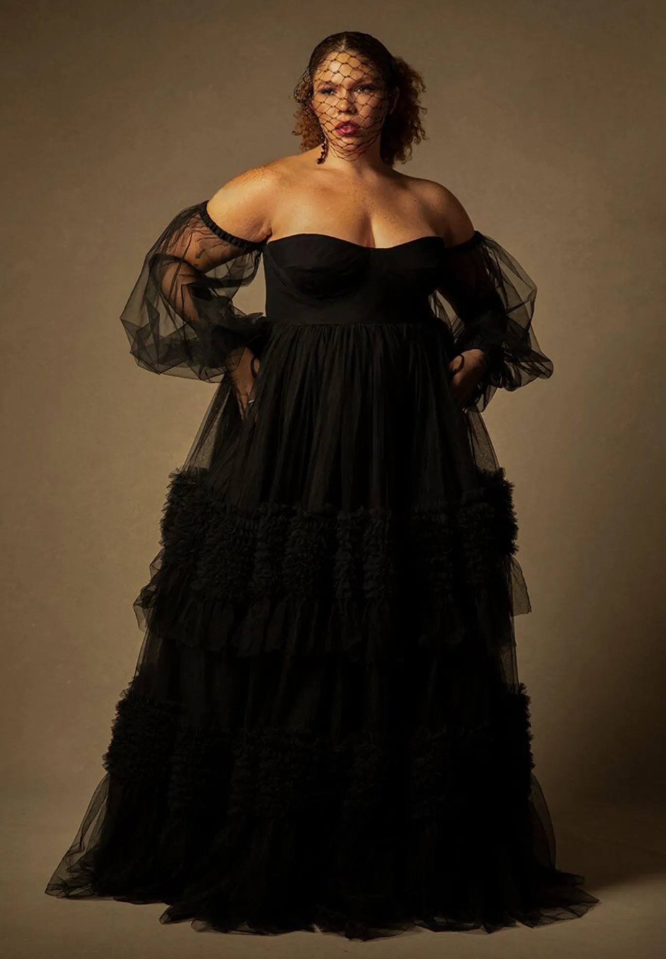 Bridal by ELOQUII Tulle Bustier Ball Gown