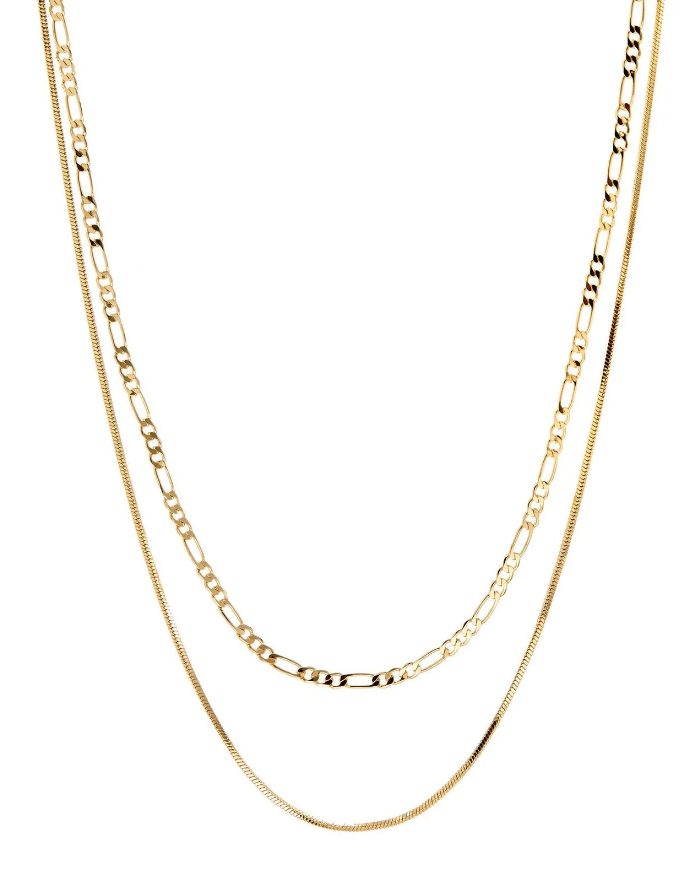 Cecilia Chain Necklace- Gold