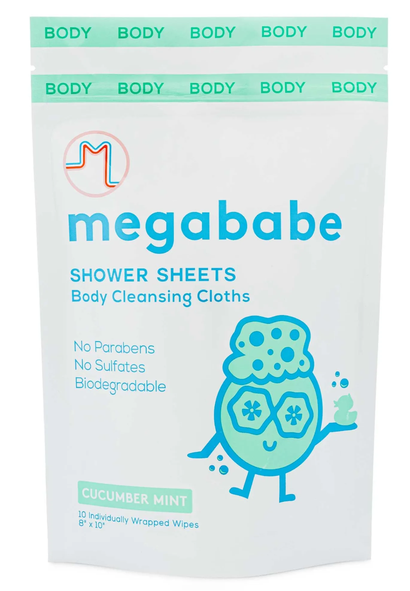 Cucumber Mint Shower Sheets