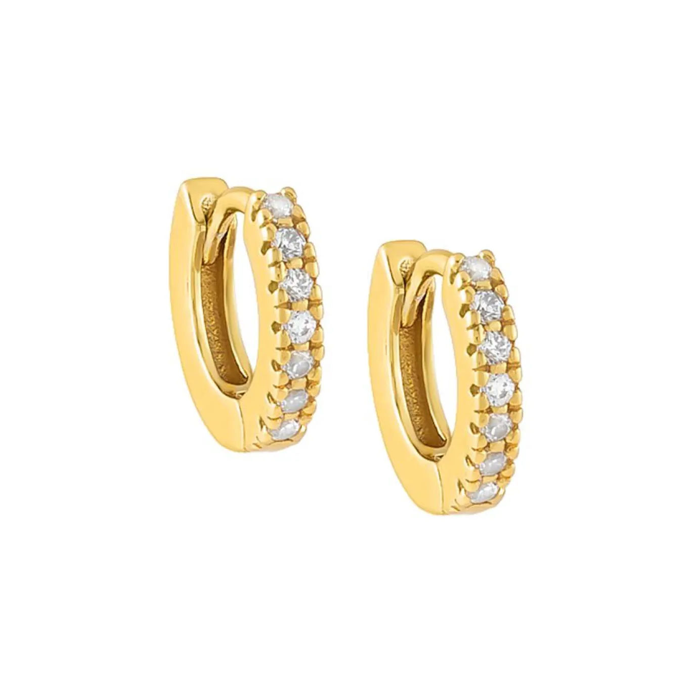 CZ Mini Huggie Earring