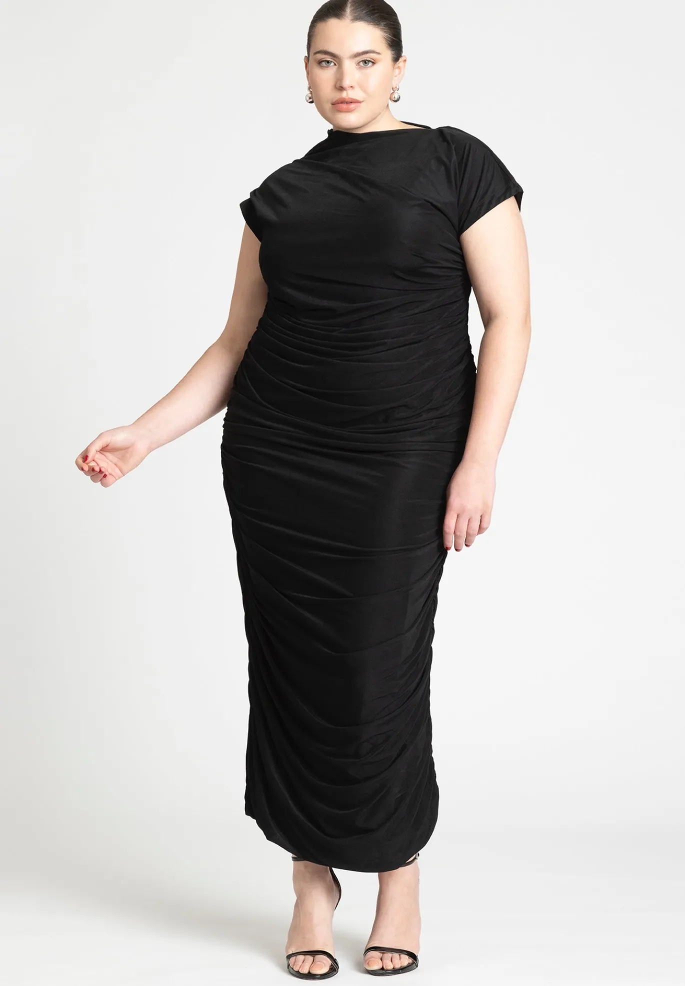 Draped Asym Dress
