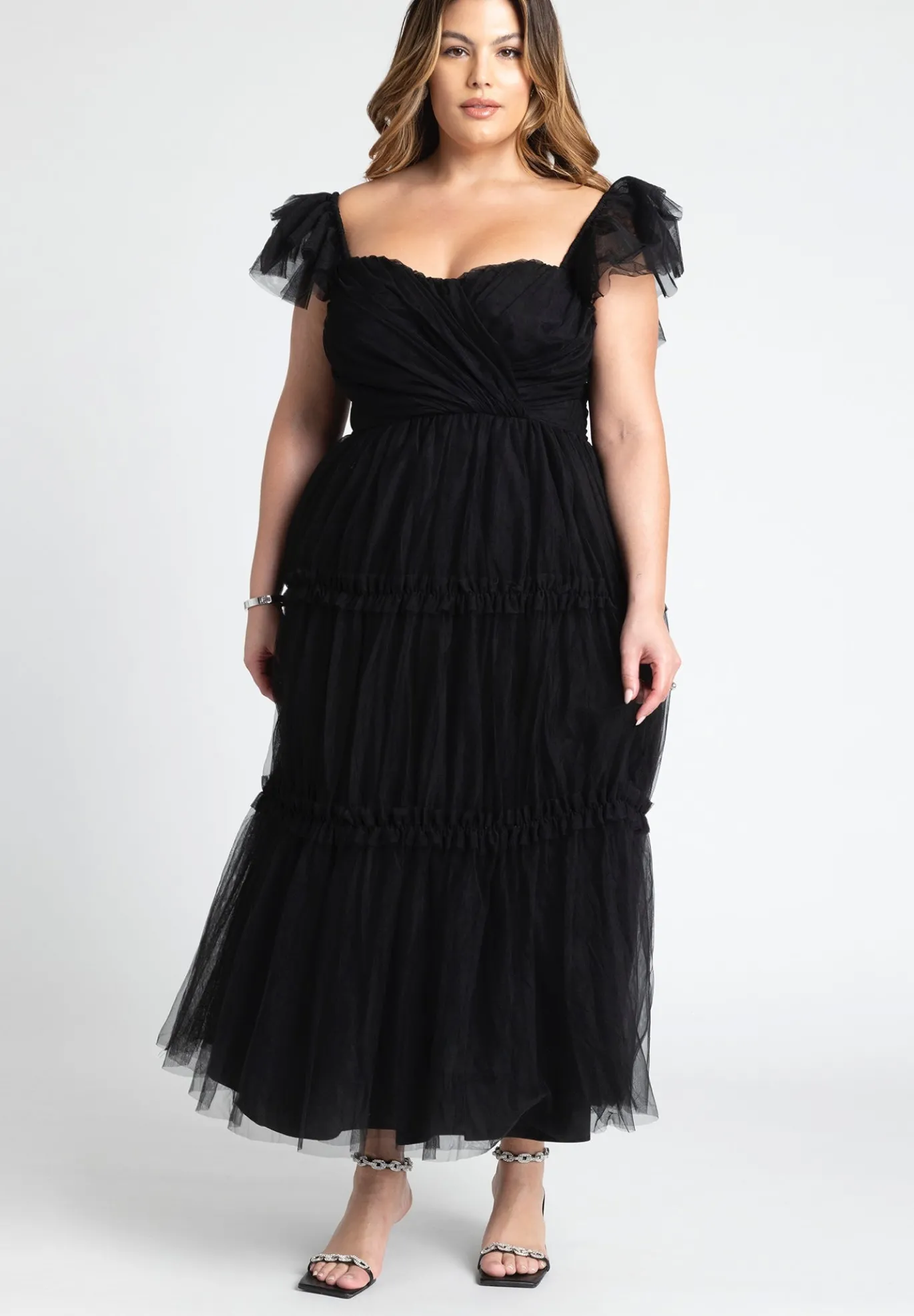 Fluttery Tiered Dress