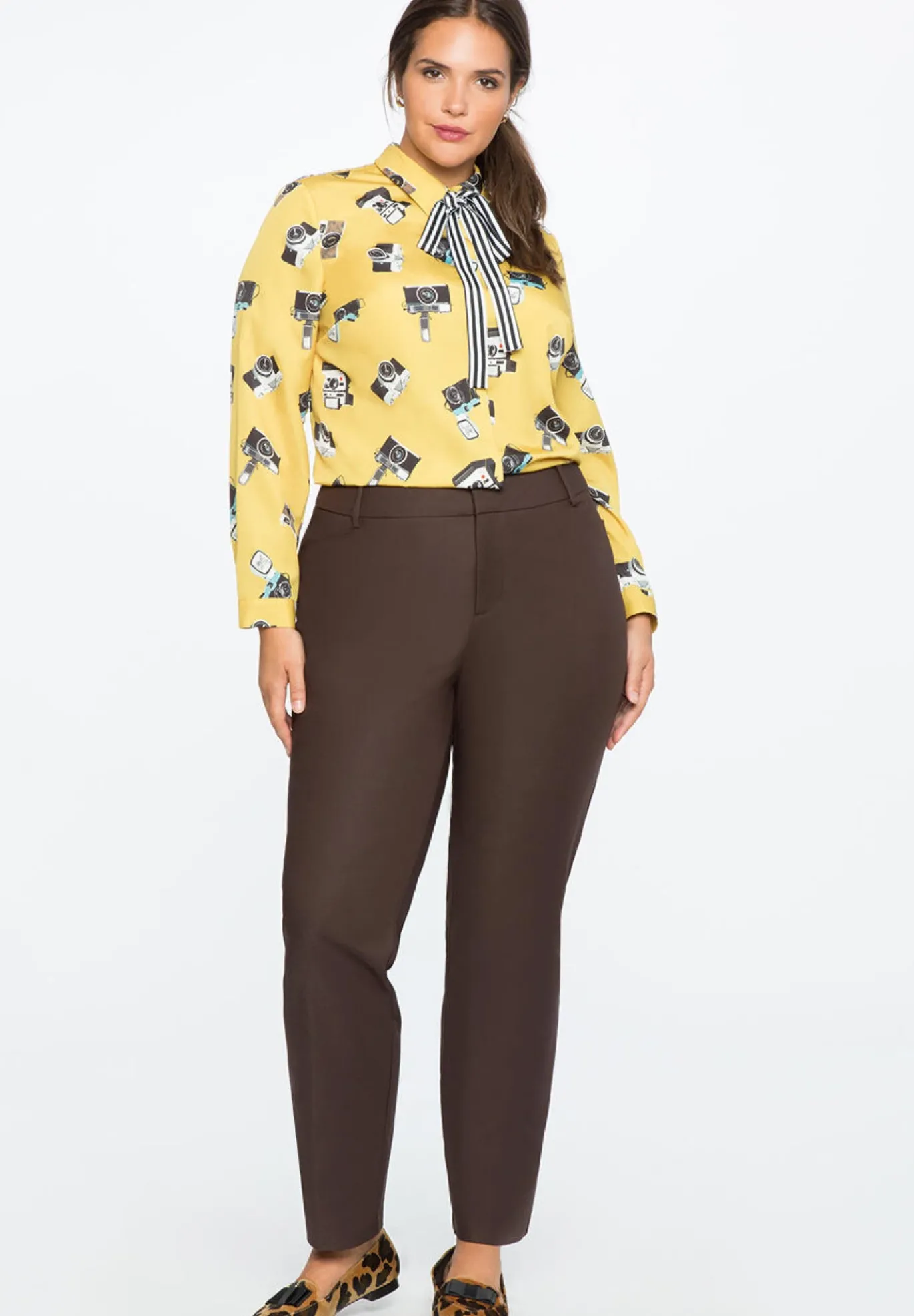 Kady Fit Double-Weave Pant