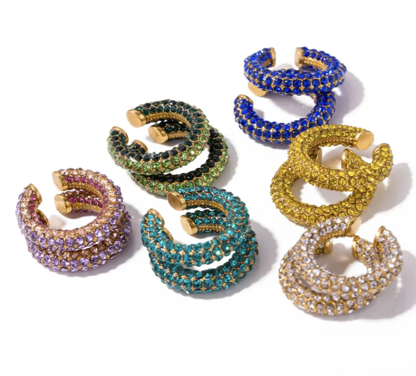 Kat Earring Cuff - Gold