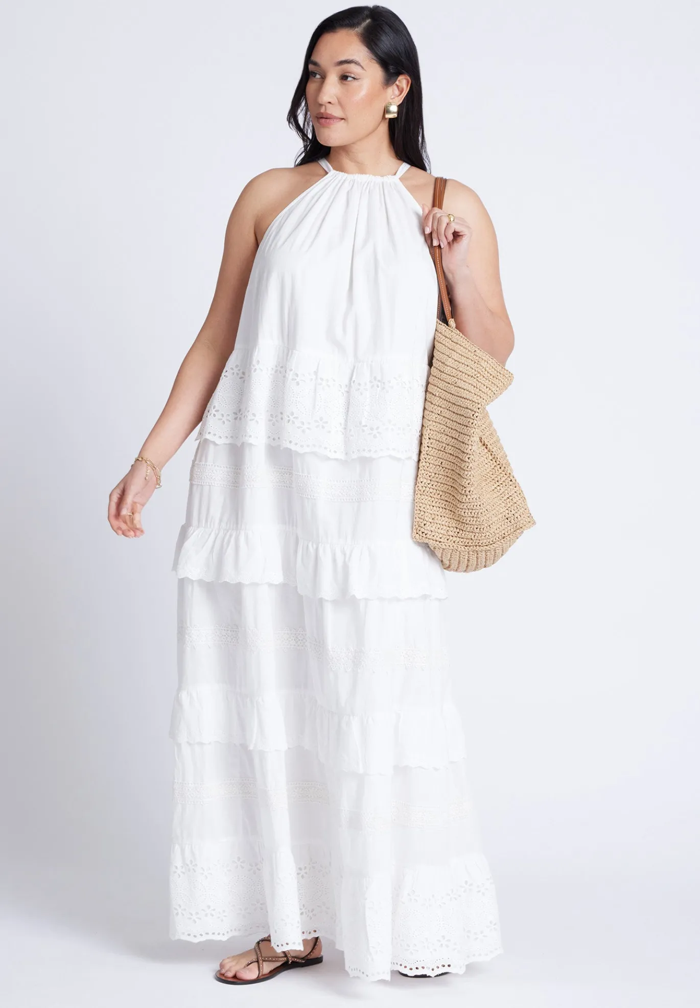 Lace Detail Aline Dress