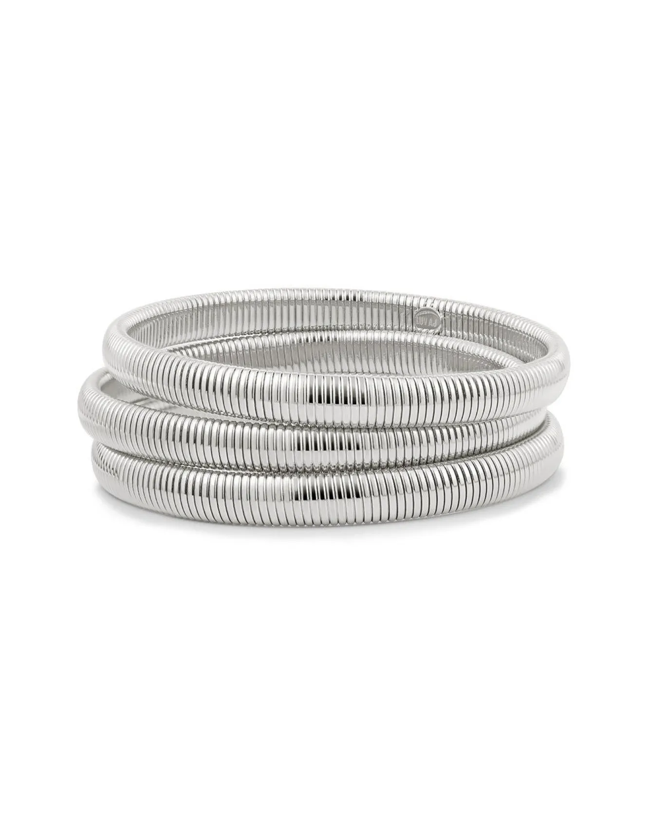 Mini Flex Snake Chain Bracelet Set- Silver