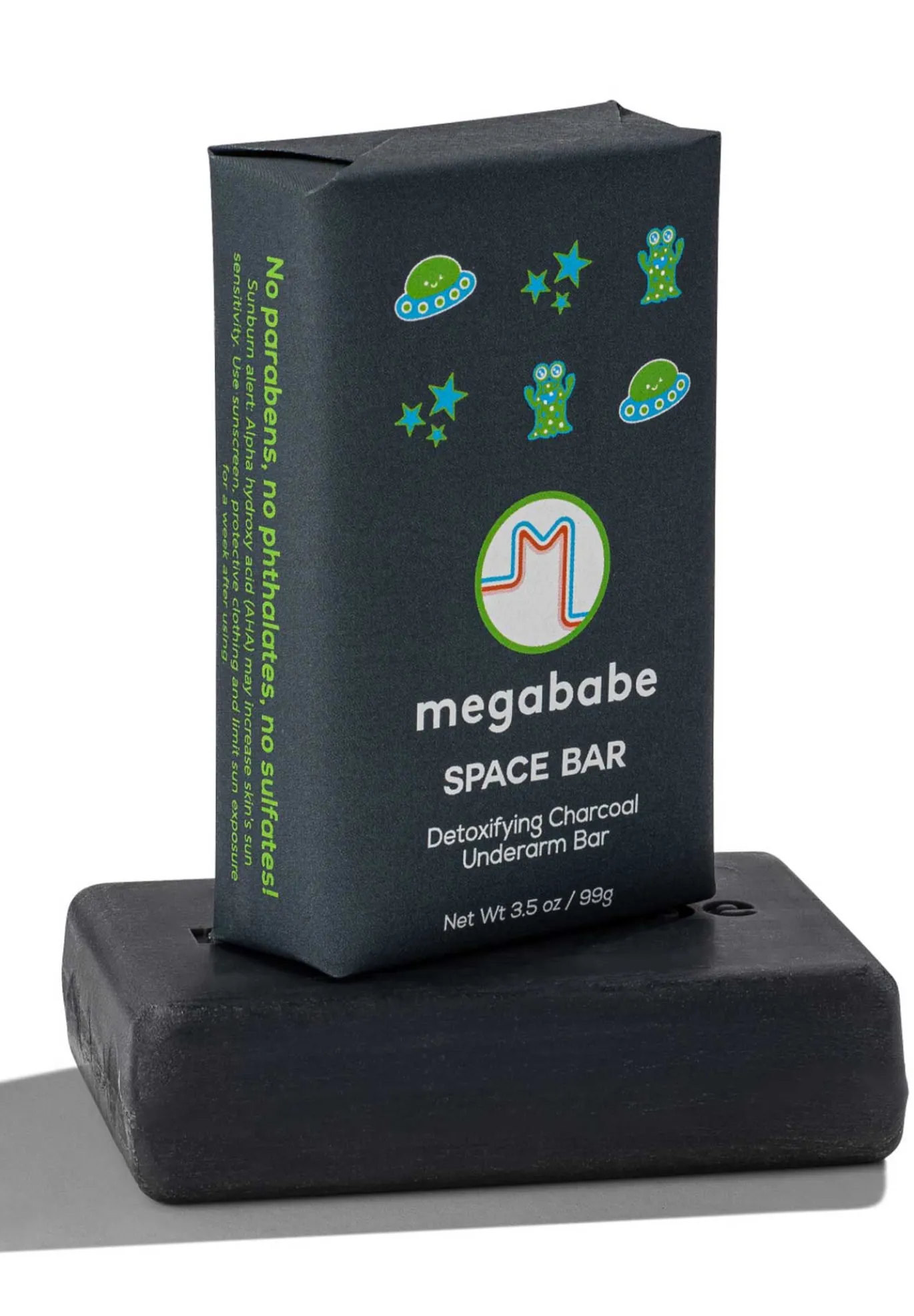 Space Bar Detoxifying Charcoal Underam Bar