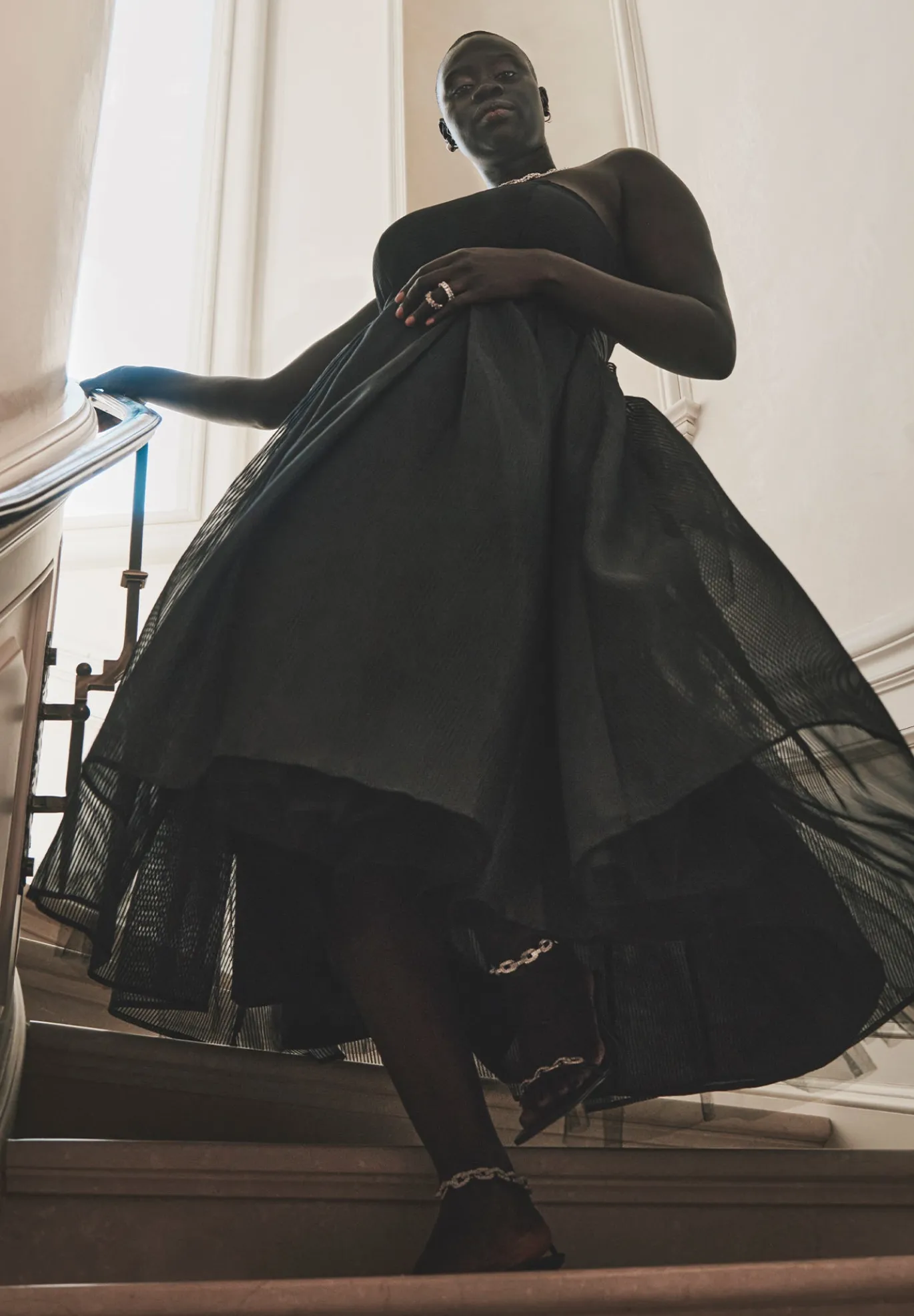 Strapless Crinoline Dress