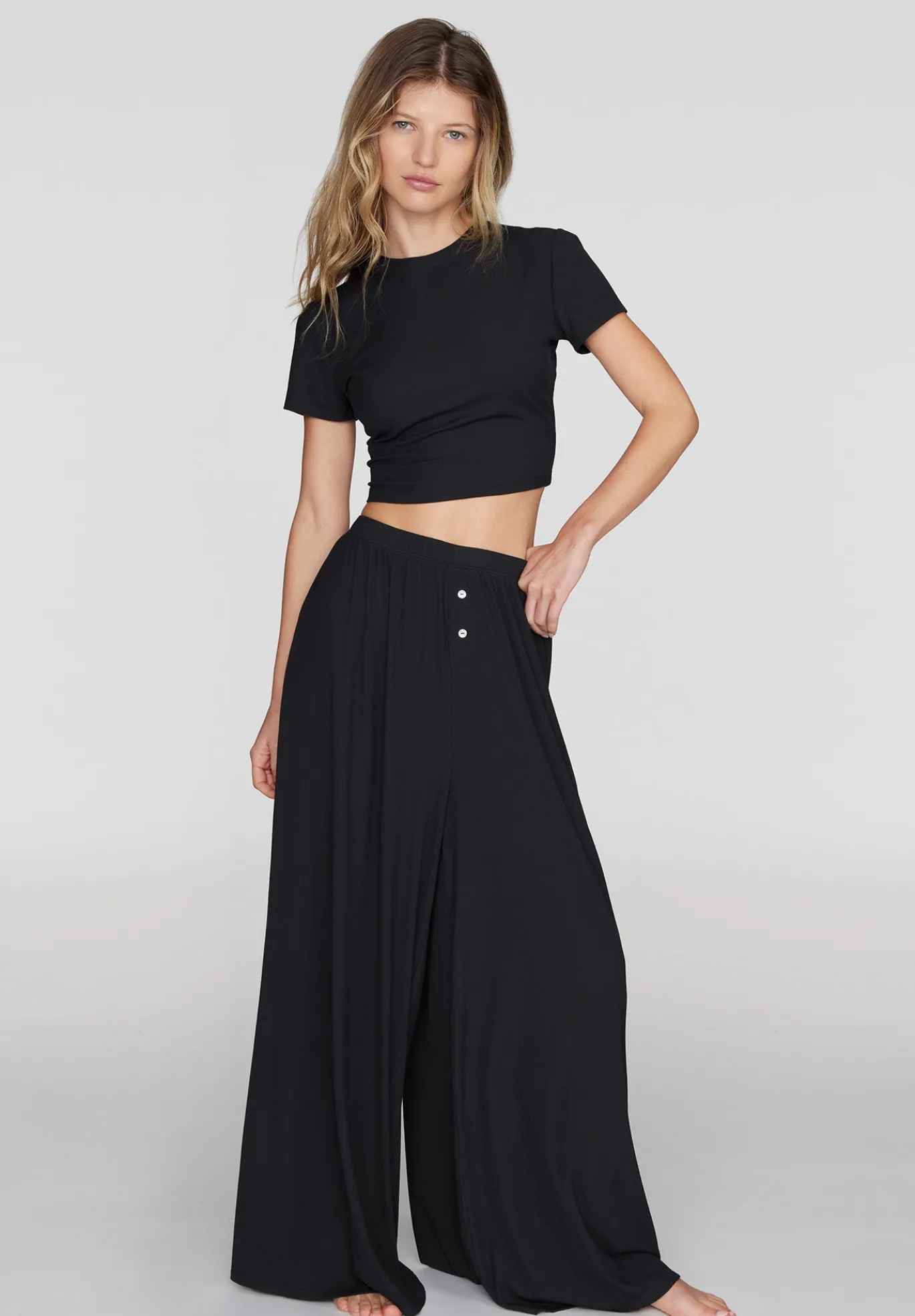 The Baby Tee - Modal Silk Rib