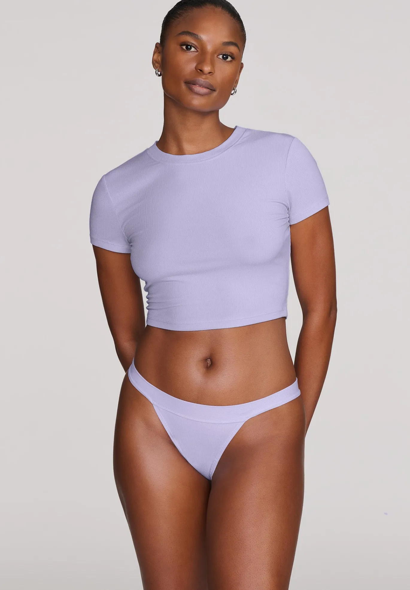 The Baby Tee - Modal Silk Rib