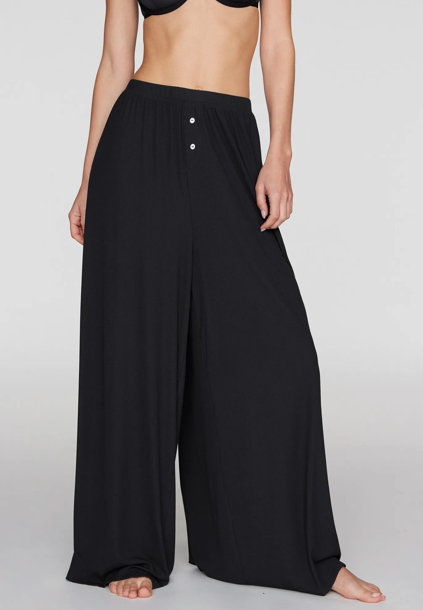 The Lounge Pant - Modal Silk Rib