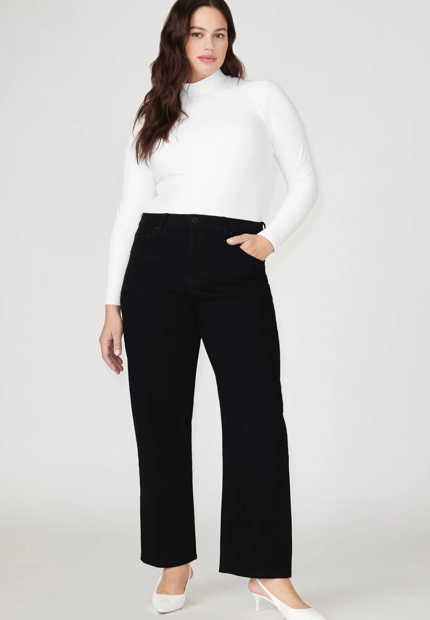 The Naomi Comfort Stretch Straight Leg Jean