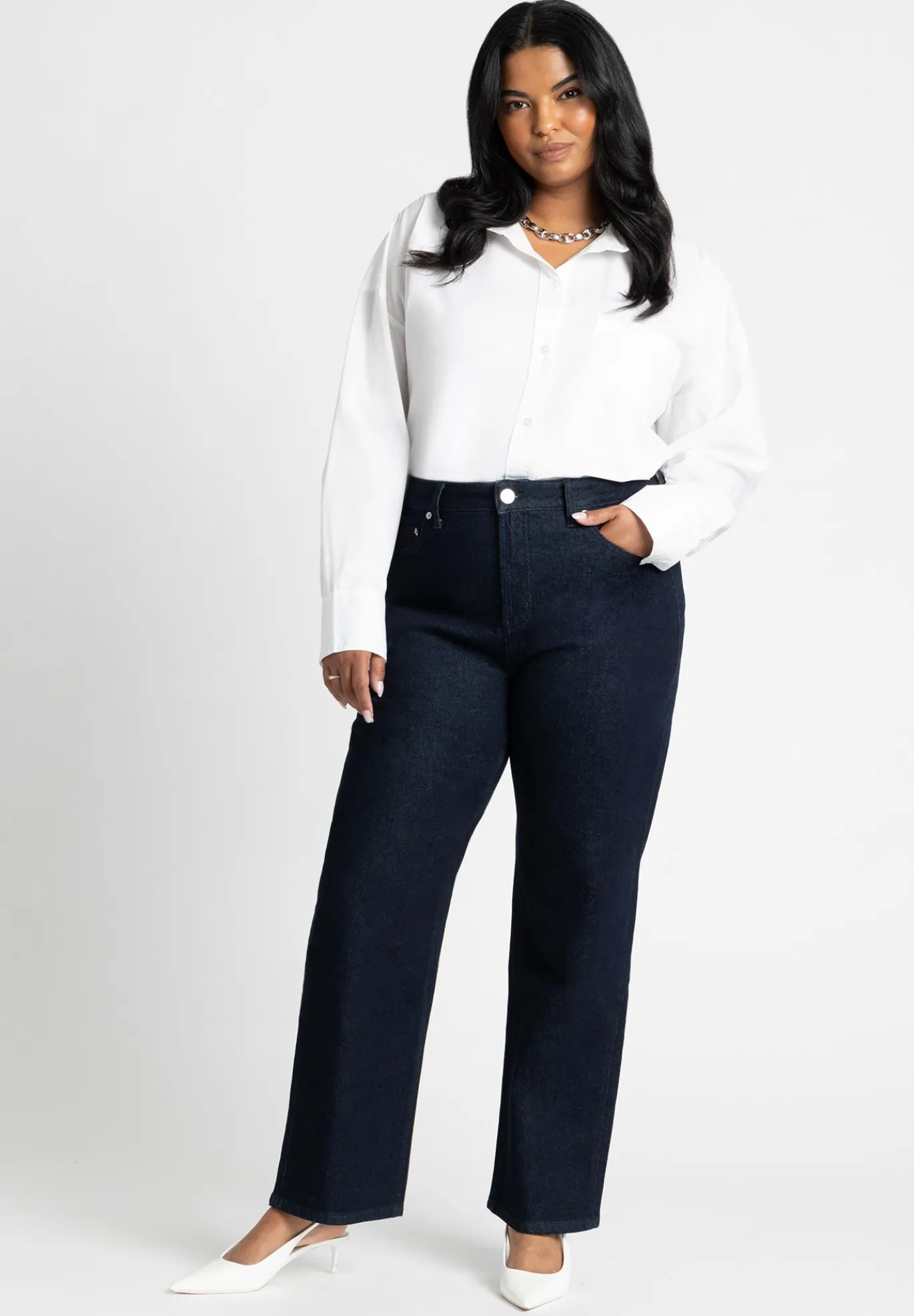 The Naomi Comfort Stretch Straight Leg Jean