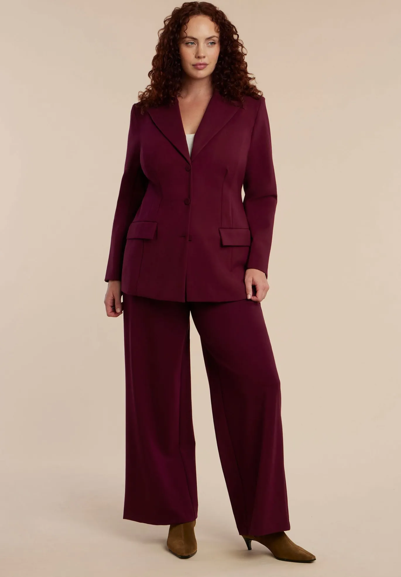 The Ultimate Stretch Wide Leg Pant