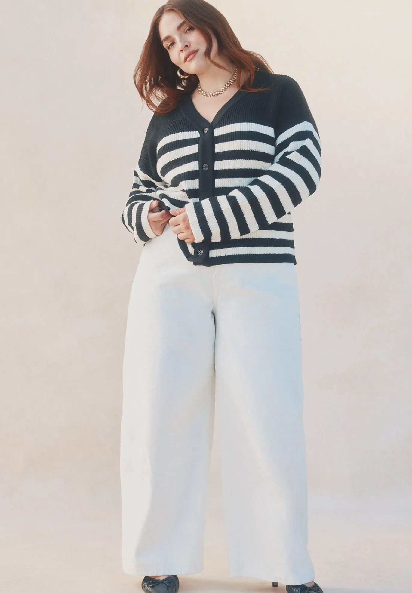 The Yvette Rigid Wide Leg Jean