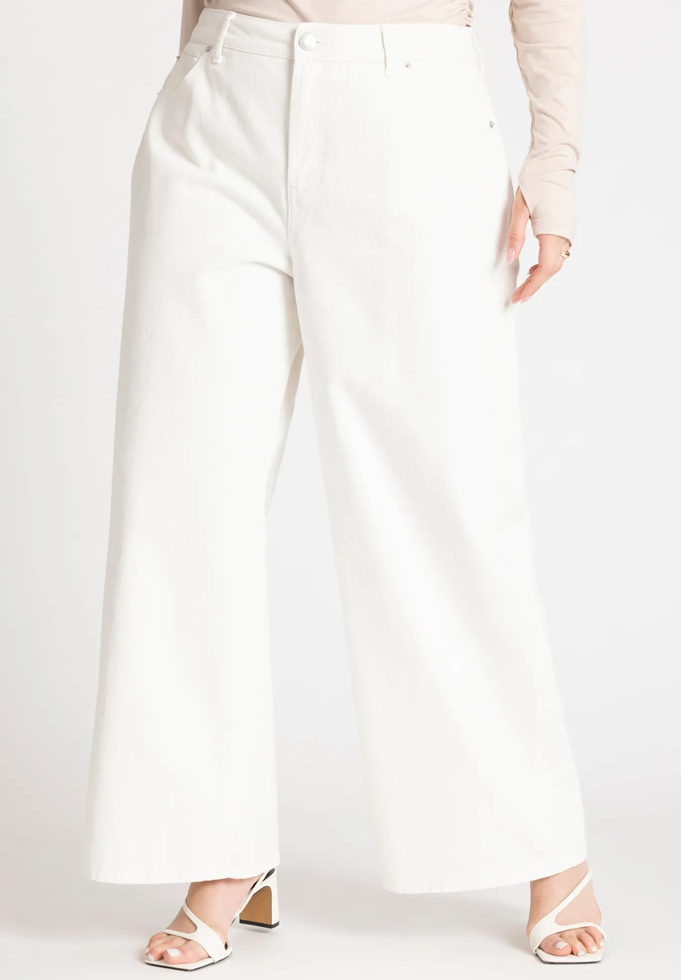 The Yvette Rigid Wide Leg Jean