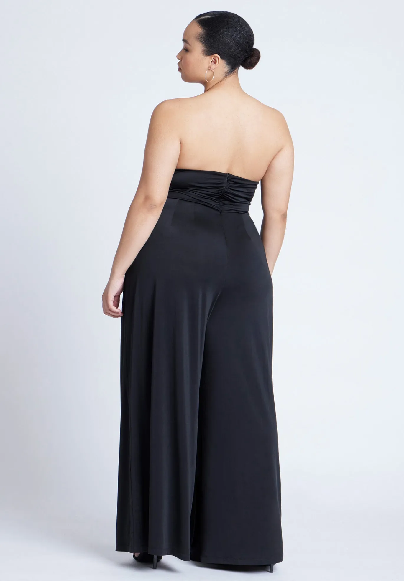 Twist Detail Jumpsuit With Cutout